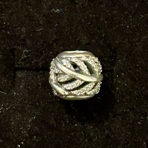 Pandora Sterling Silver LIGHT AS A FEATHER Charm